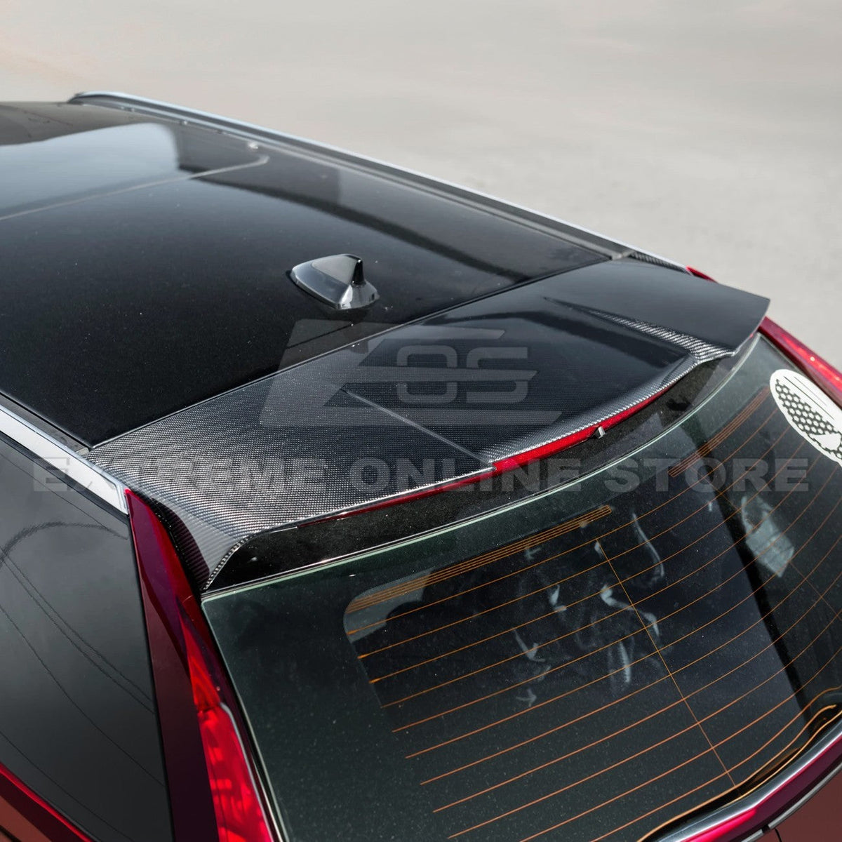 2009-14 Cadillac CTS CTS-V Wagon Rear Roof Spoiler image 8