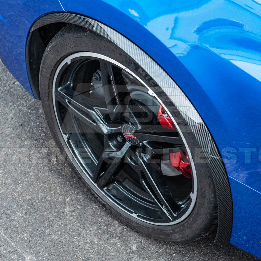 Chevrolet Corvette C8 Stingray DRY CARBON FIBER Side Wheel Fender image 111