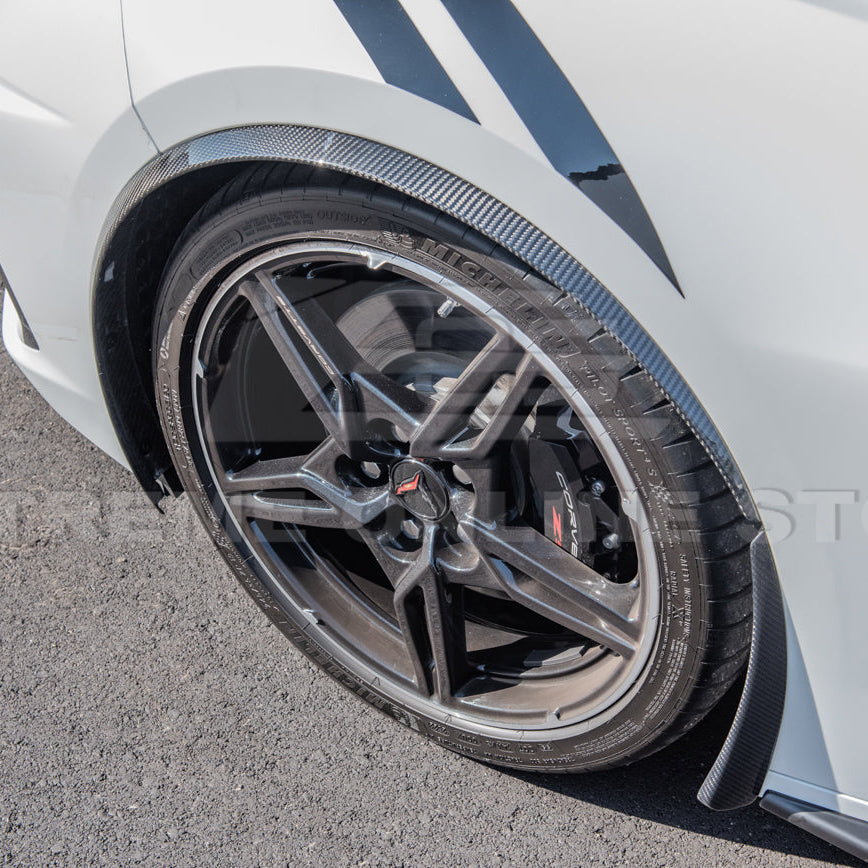 Chevrolet Corvette C8 Stingray DRY CARBON FIBER Side Wheel Fender image 157