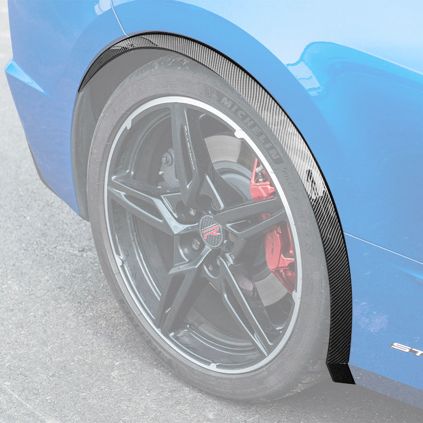 Chevrolet Corvette C8 Stingray DRY CARBON FIBER Side Wheel Fender image 138