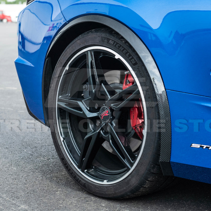 Chevrolet Corvette C8 Stingray DRY CARBON FIBER Side Wheel Fender image 112