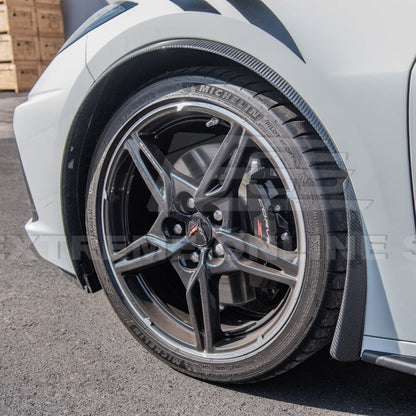 Chevrolet Corvette C8 Stingray DRY CARBON FIBER Side Wheel Fender image 158