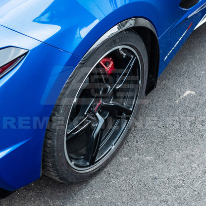 Chevrolet Corvette C8 Stingray DRY CARBON FIBER Side Wheel Fender image 113