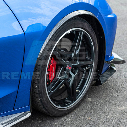 Chevrolet Corvette C8 Stingray DRY CARBON FIBER Side Wheel Fender image 131