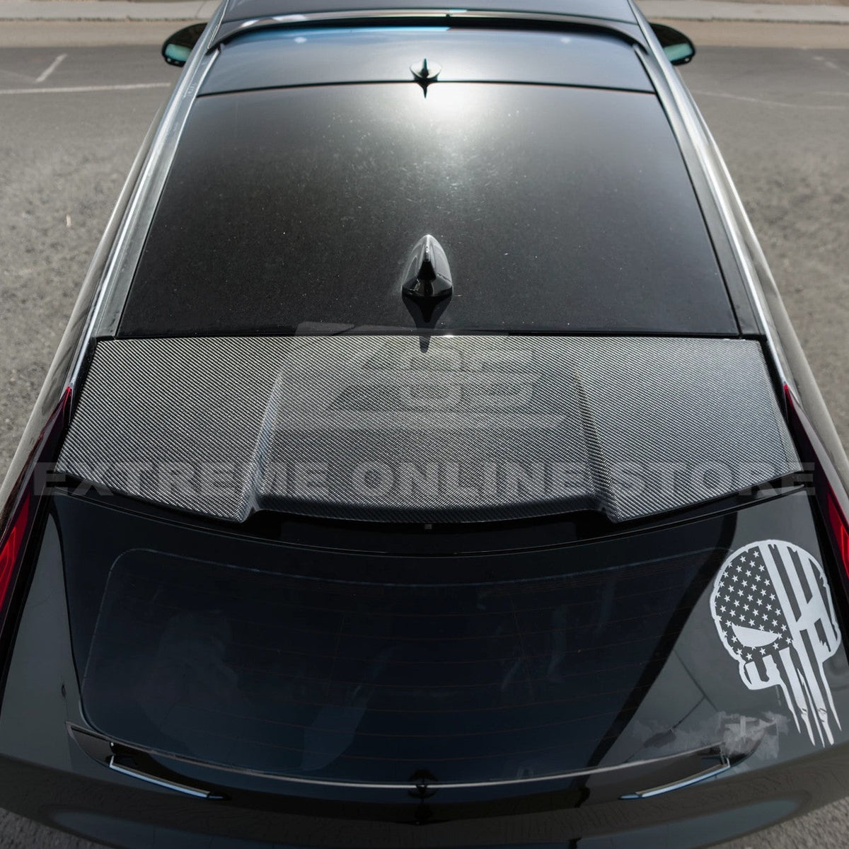 2009-14 Cadillac CTS CTS-V Wagon Rear Roof Spoiler image 5