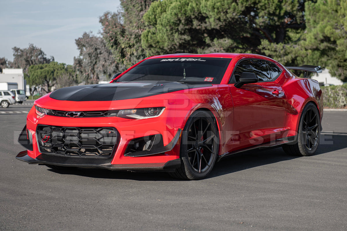 2019-24 Camaro ZL1 | 1LE Package Front Lip Side Skirts image 6