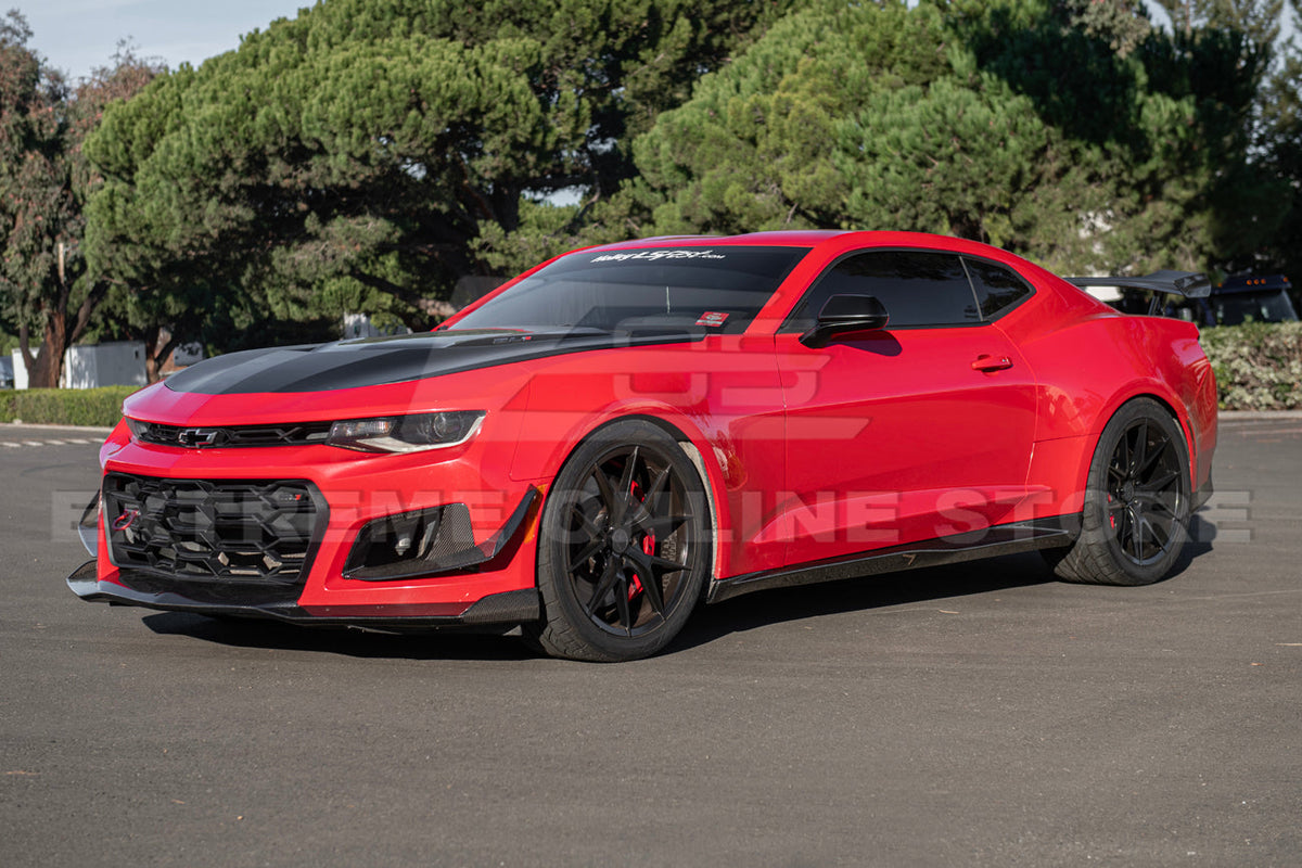 2019-24 Camaro ZL1 | 1LE Package Front Lip Side Skirts image 7