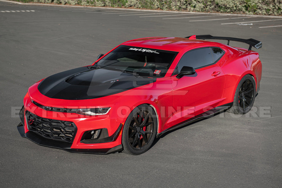 2019-24 Camaro ZL1 | 1LE Package Front Lip Side Skirts image 4