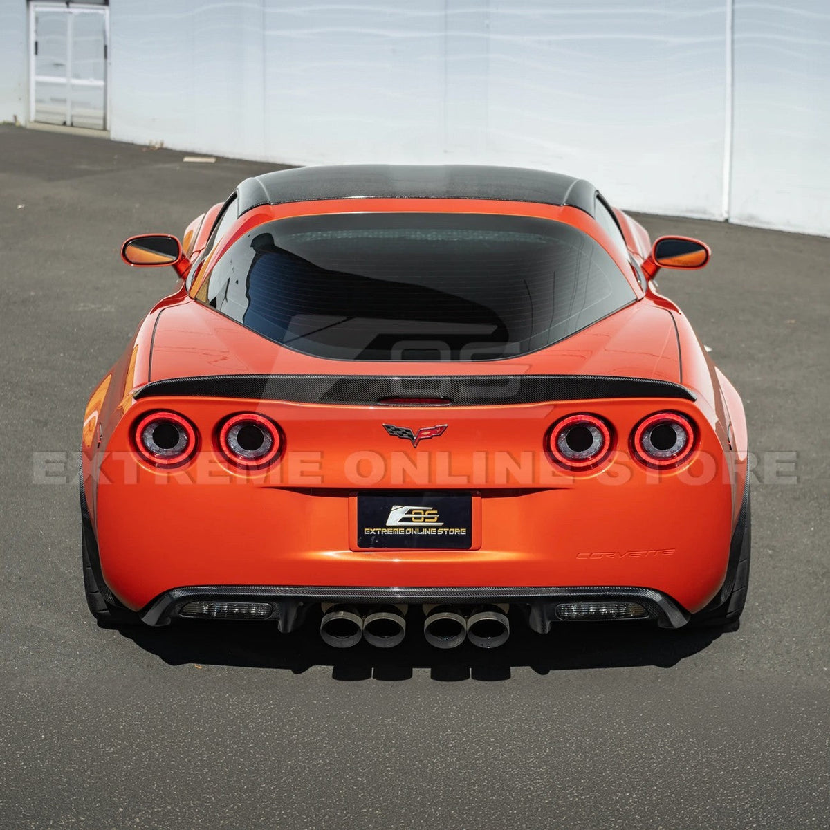 2005-13 Corvette C6 Rear Trunk Lid Wing Spoiler image 6
