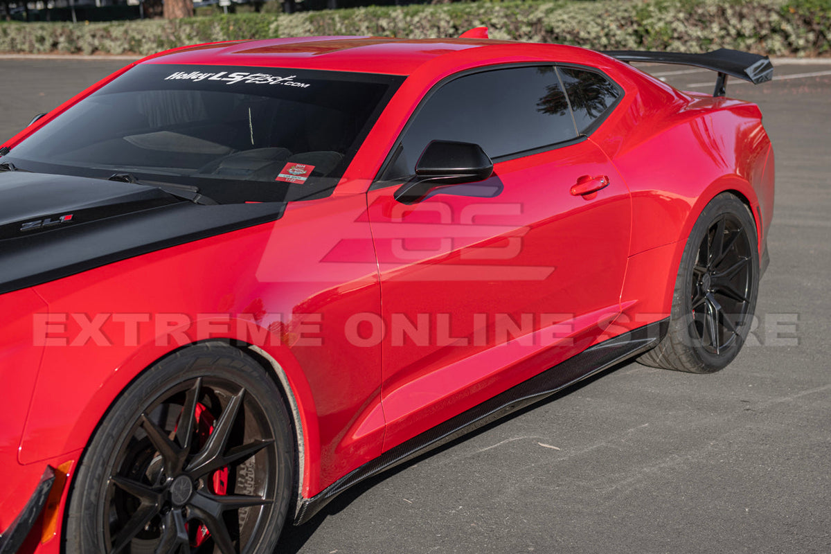 2019-24 Camaro ZL1 | 1LE Package Front Lip Side Skirts image 10