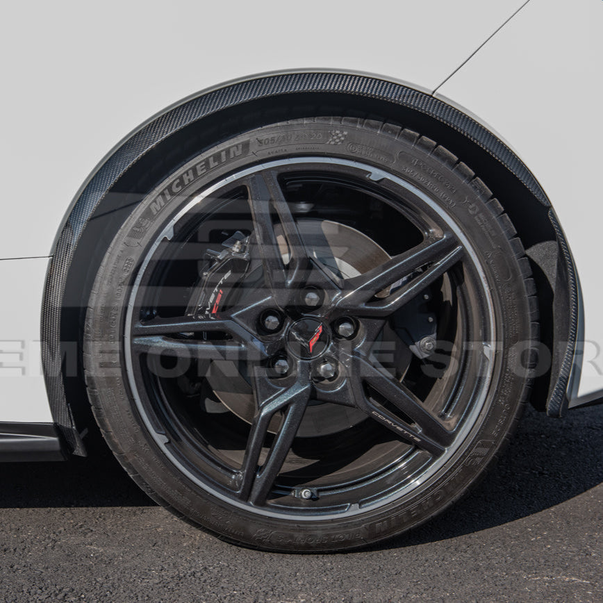 Chevrolet Corvette C8 Stingray DRY CARBON FIBER Side Wheel Fender image 182