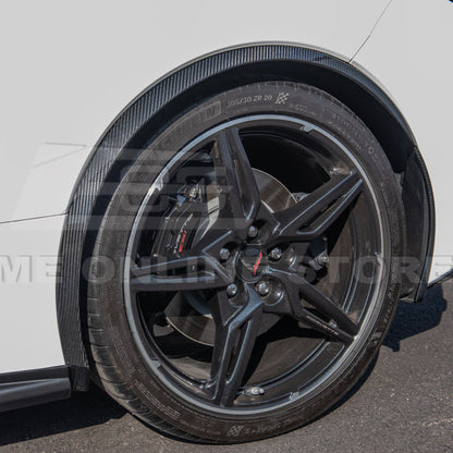 Chevrolet Corvette C8 Stingray DRY CARBON FIBER Side Wheel Fender image 159