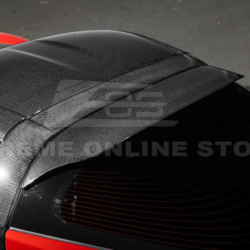 Corvette C6 | EOS Performance CARBON FIBER Rear Roof Wing Lid Spoiler image 11