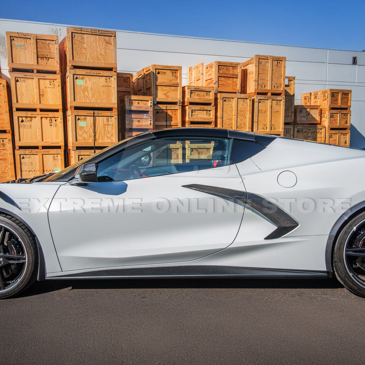 Corvette C8 EOS Performance Side Skirts image 11