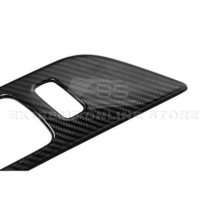 2024-Up Ford Mustang DRY CARBON FIBER Door Handle Panel Cover image 14
