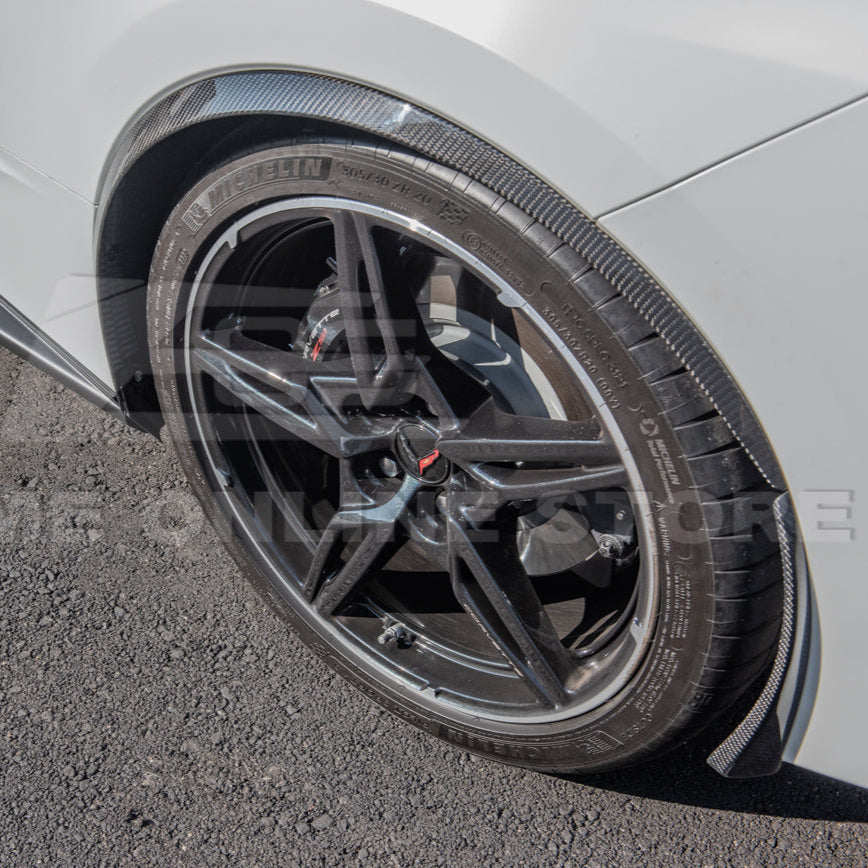 Chevrolet Corvette C8 Stingray DRY CARBON FIBER Side Wheel Fender image 186