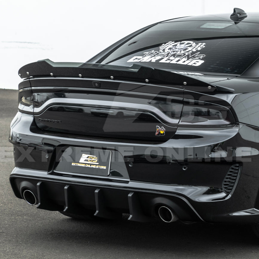 2020-Up Charger Widebody | SRT Rear Bumper Exhaust Diffuser image 7