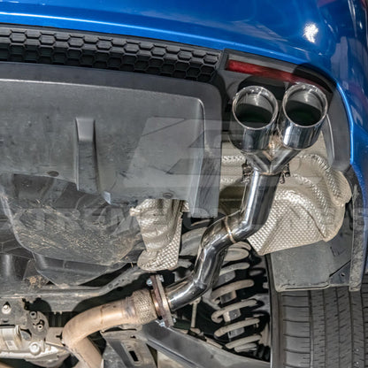 2008-2009 Pontiac G8 T-304 Muffler Delete Quad Tips Axle Back Exhaust image 10