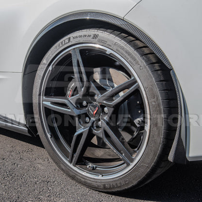 Chevrolet Corvette C8 Stingray DRY CARBON FIBER Side Wheel Fender image 187