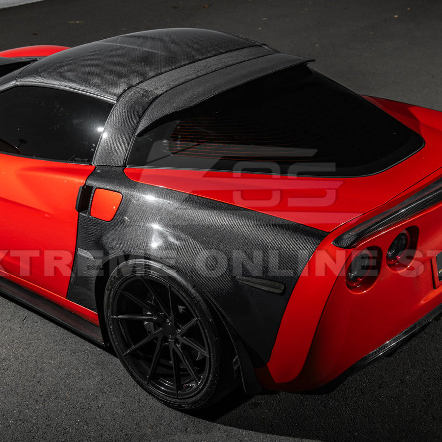 Corvette C6 | EOS Performance CARBON FIBER Rear Roof Wing Lid Spoiler image 5