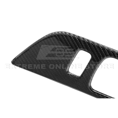 2024-Up Ford Mustang DRY CARBON FIBER Door Handle Panel Cover image 15
