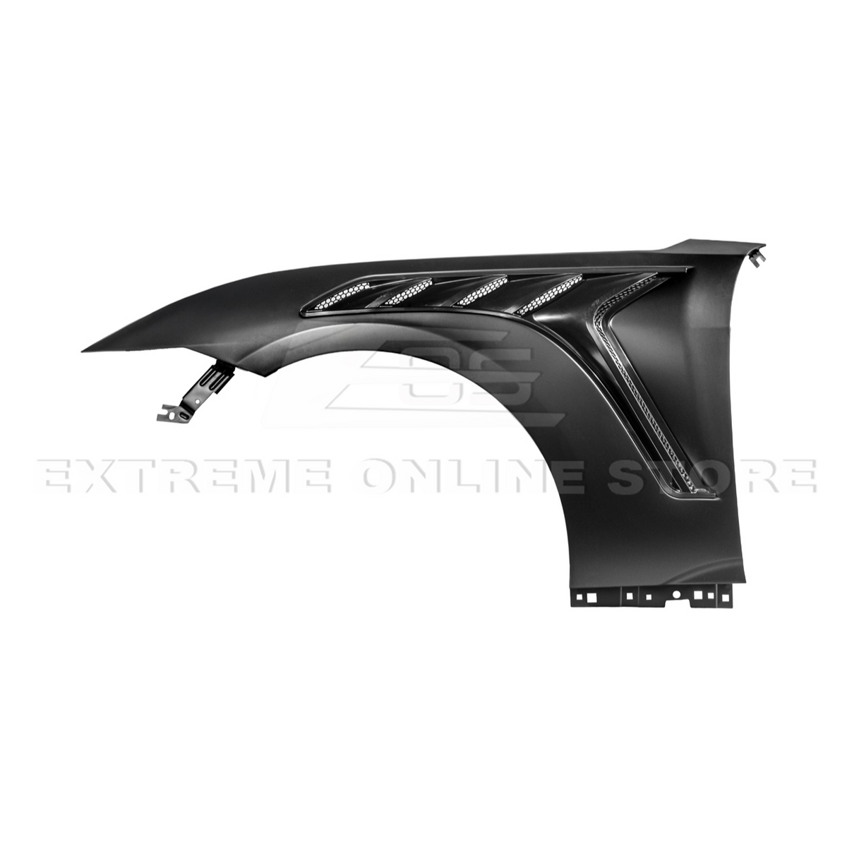 2024-Up Ford Mustang S650 GTD Style Carbon Fiber Front Side Vented Fenders image 38