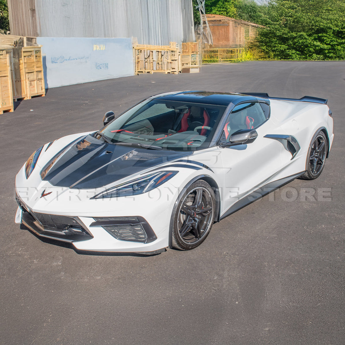 Corvette C8 EOS Performance Side Skirts image 4