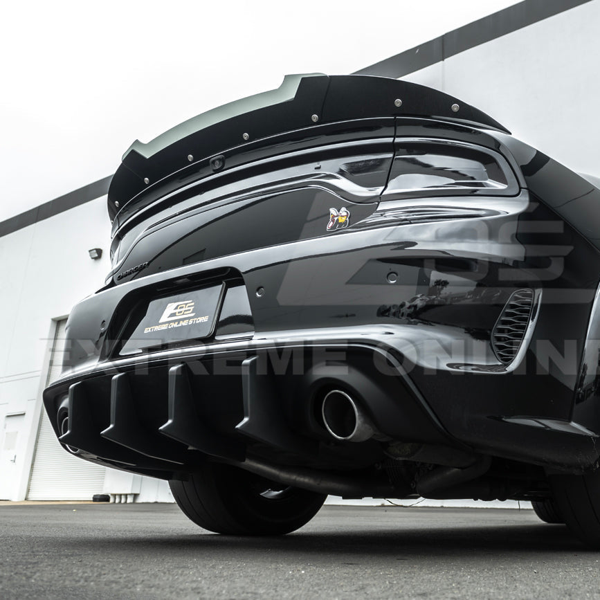 2020-Up Charger Widebody | SRT Rear Bumper Exhaust Diffuser image 10