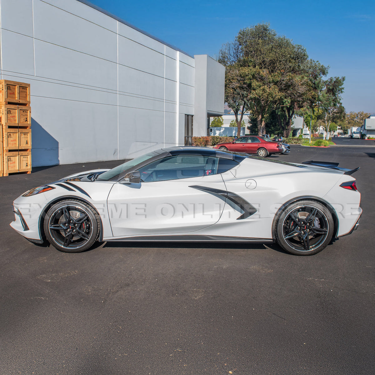 Corvette C8 EOS Performance Side Skirts image 7