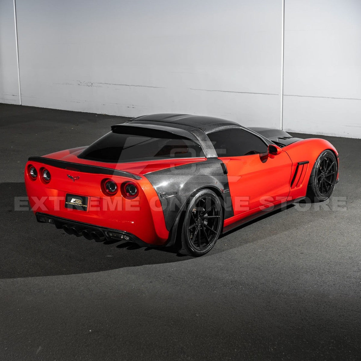 Corvette C6 | EOS Performance CARBON FIBER Rear Roof Wing Lid Spoiler image 7