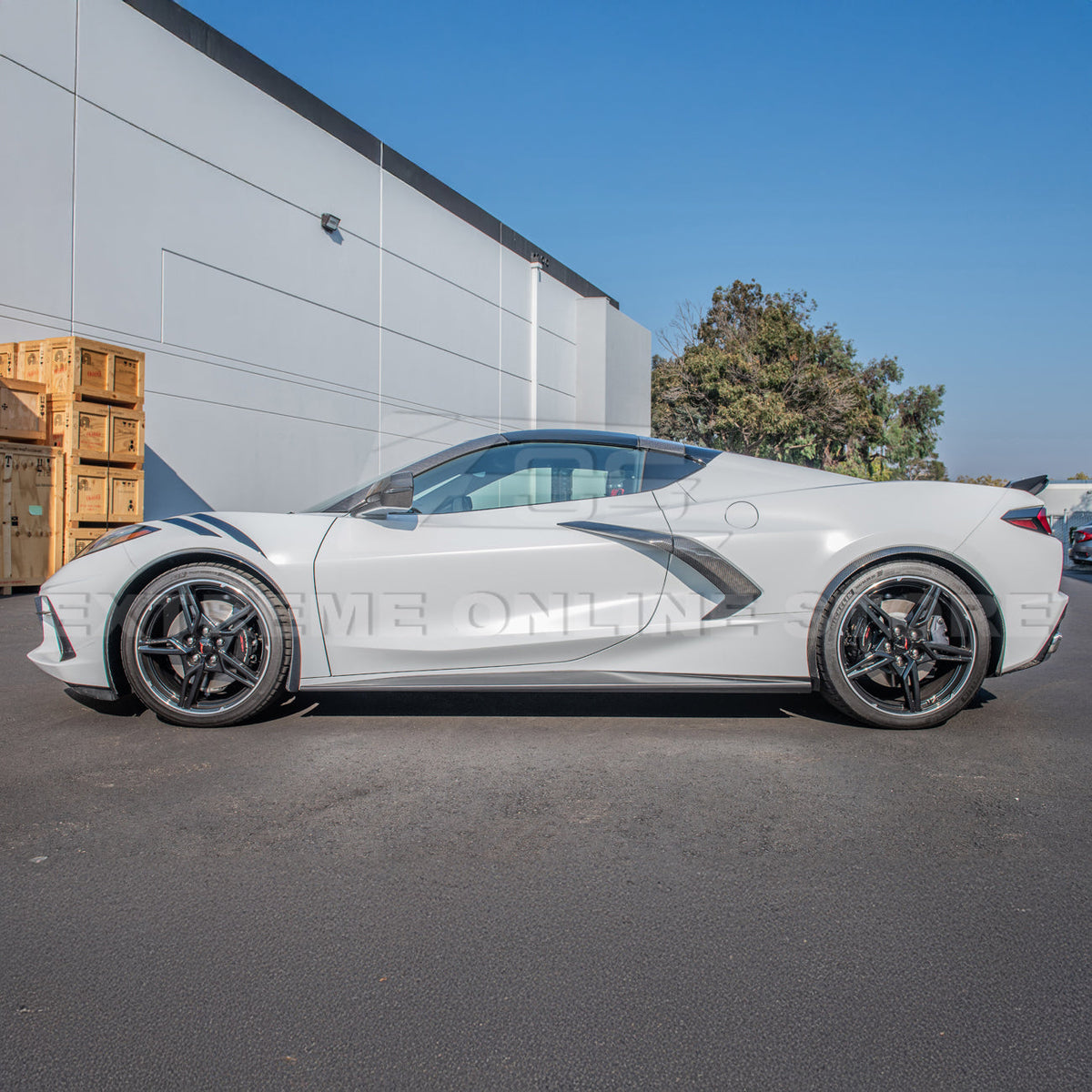 Corvette C8 EOS Performance Side Skirts image 8