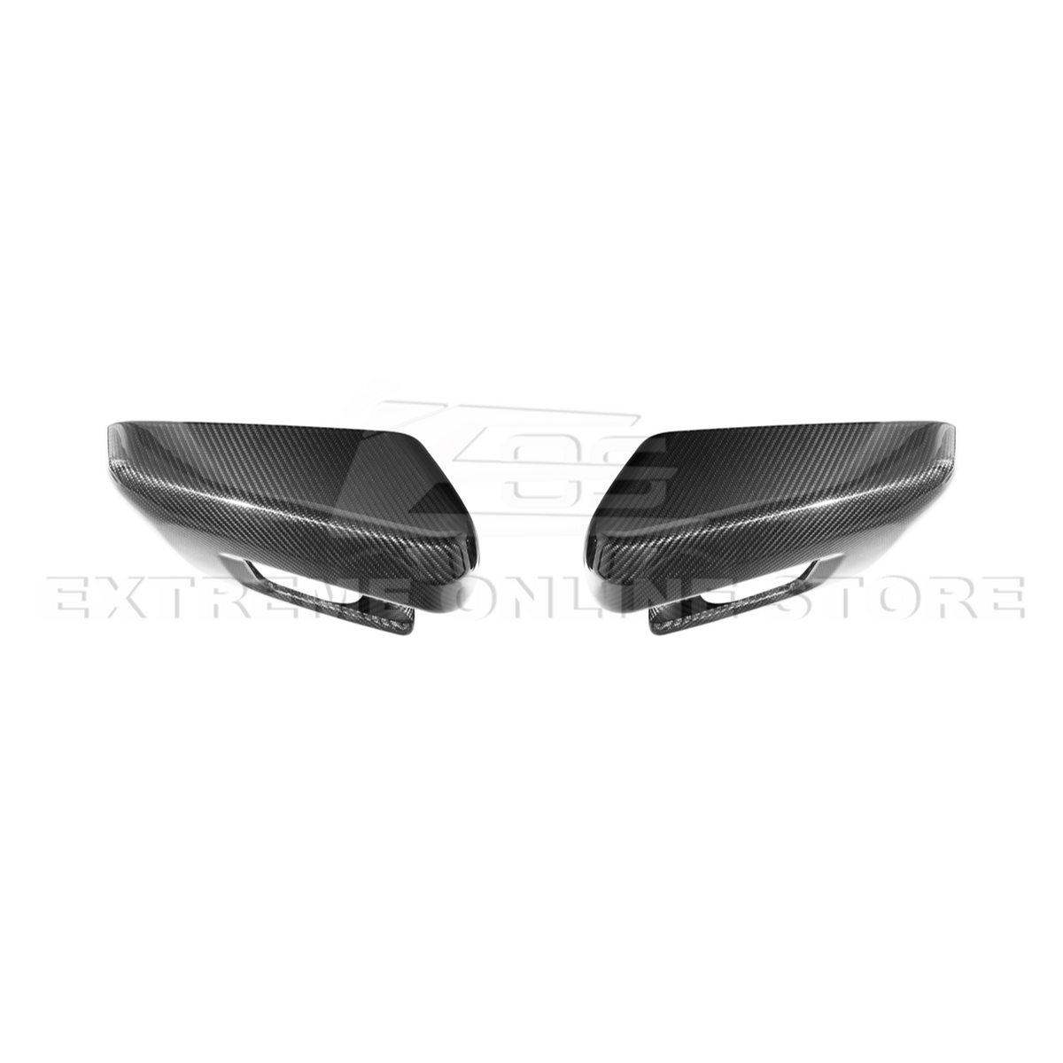 2021-Up Ford F-150 Carbon Fiber Side Mirror Cap Covers image 18