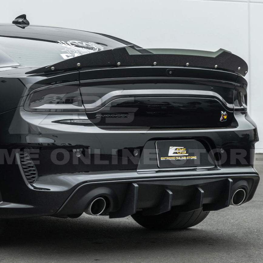 2020-Up Dodge Charger Rear Bumper Exhaust Diffuser image 4