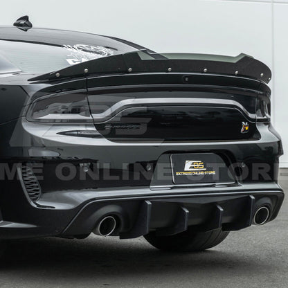 2020-Up Dodge Charger Rear Bumper Exhaust Diffuser image 4