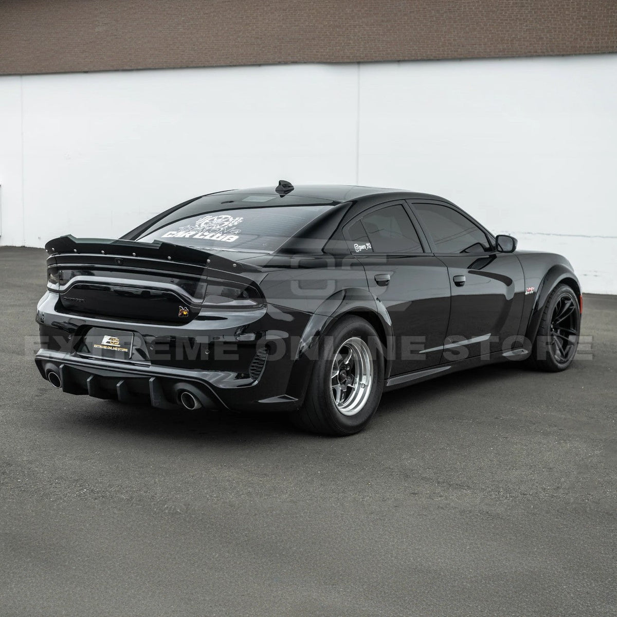 2020-Up Dodge Charger Rear Bumper Exhaust Diffuser image 6