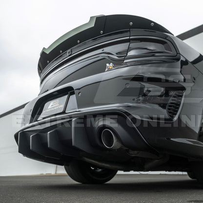2020-Up Dodge Charger Rear Bumper Exhaust Diffuser image 8