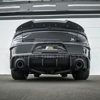 2020-Up Dodge Charger Rear Bumper Exhaust Diffuser image 9
