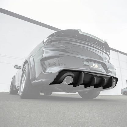 2020-Up Dodge Charger Rear Bumper Exhaust Diffuser image 2
