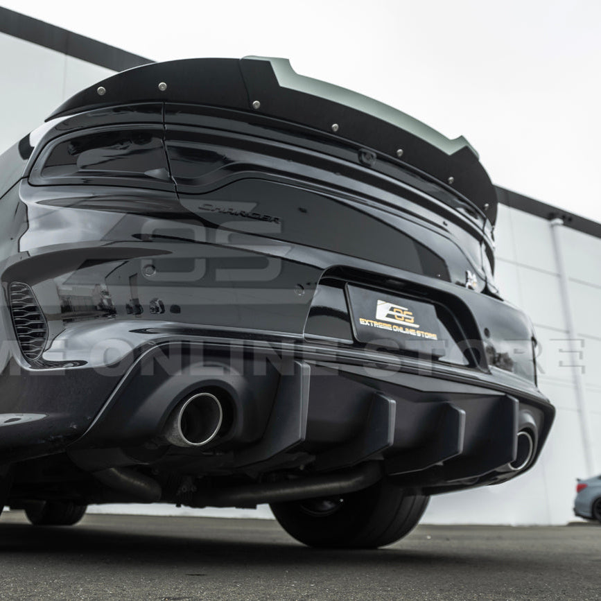2020-Up Dodge Charger Rear Bumper Exhaust Diffuser image 10