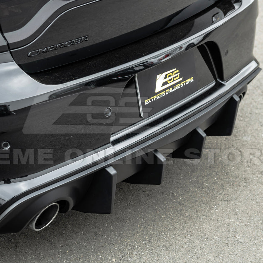 2020-Up Dodge Charger Rear Bumper Exhaust Diffuser image 12