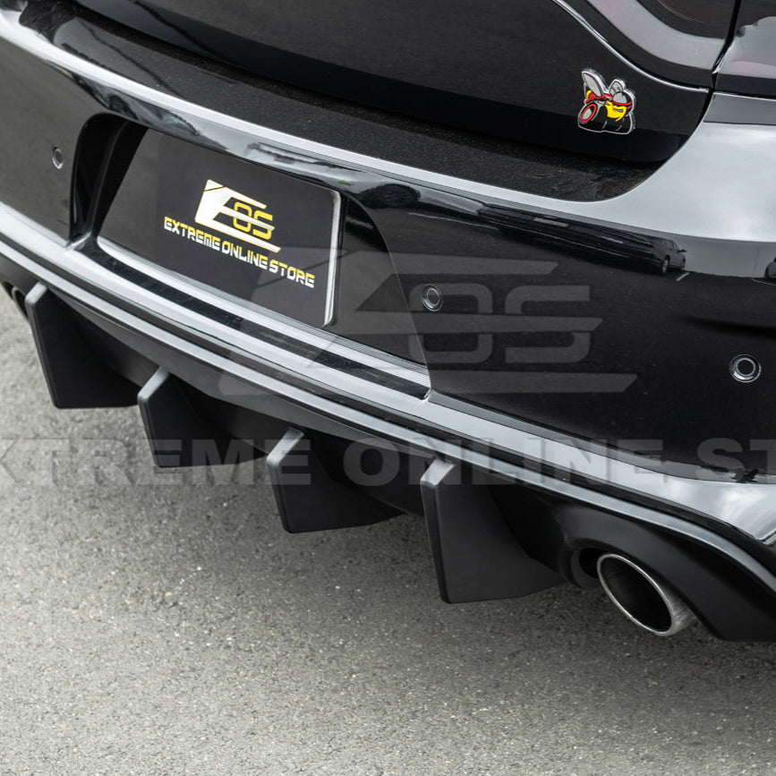 2020-Up Dodge Charger Rear Bumper Exhaust Diffuser image 13