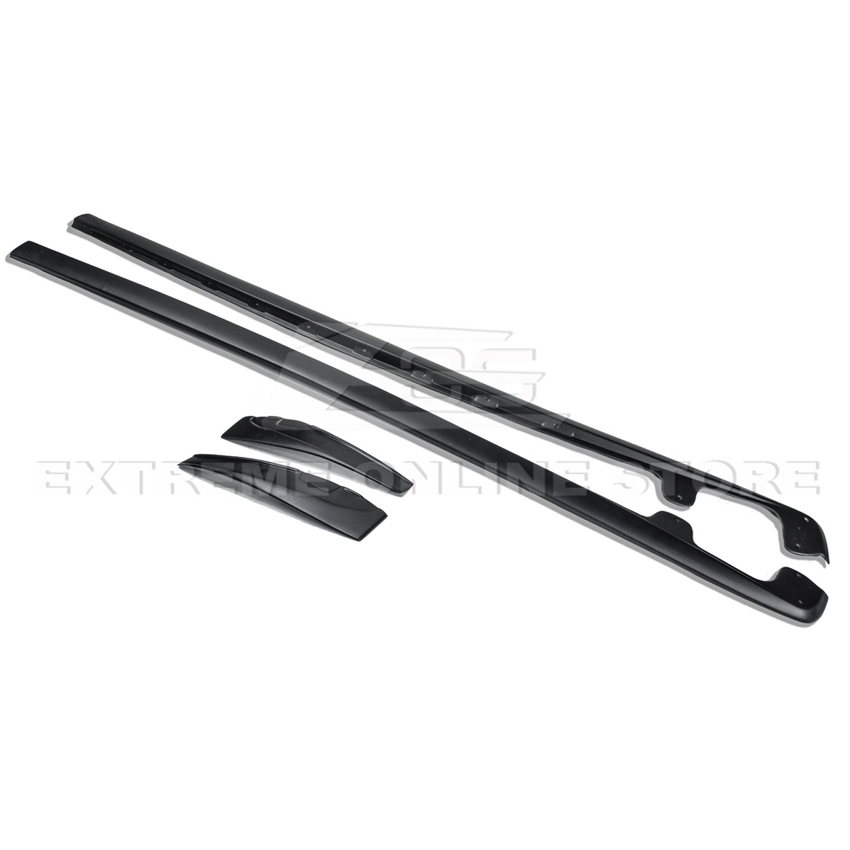 Corvette C6 Base | ZR1 Conversion Front Splitter Lip Side Skirts Rocker Panels image 36