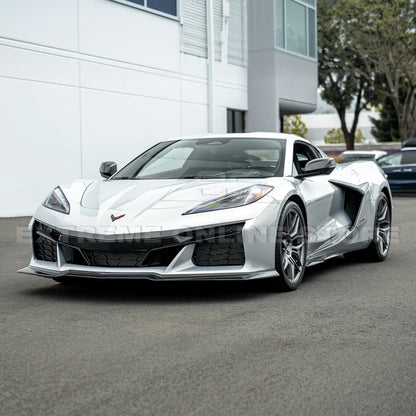 Corvette C8 Z06 / E-Ray DRY CARBON FIBER Front Splitter [Z07 Extended One-Piece Package] image 5