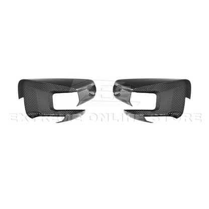 2021-Up Ford F-150 Carbon Fiber Side Mirror Cap Covers image 20