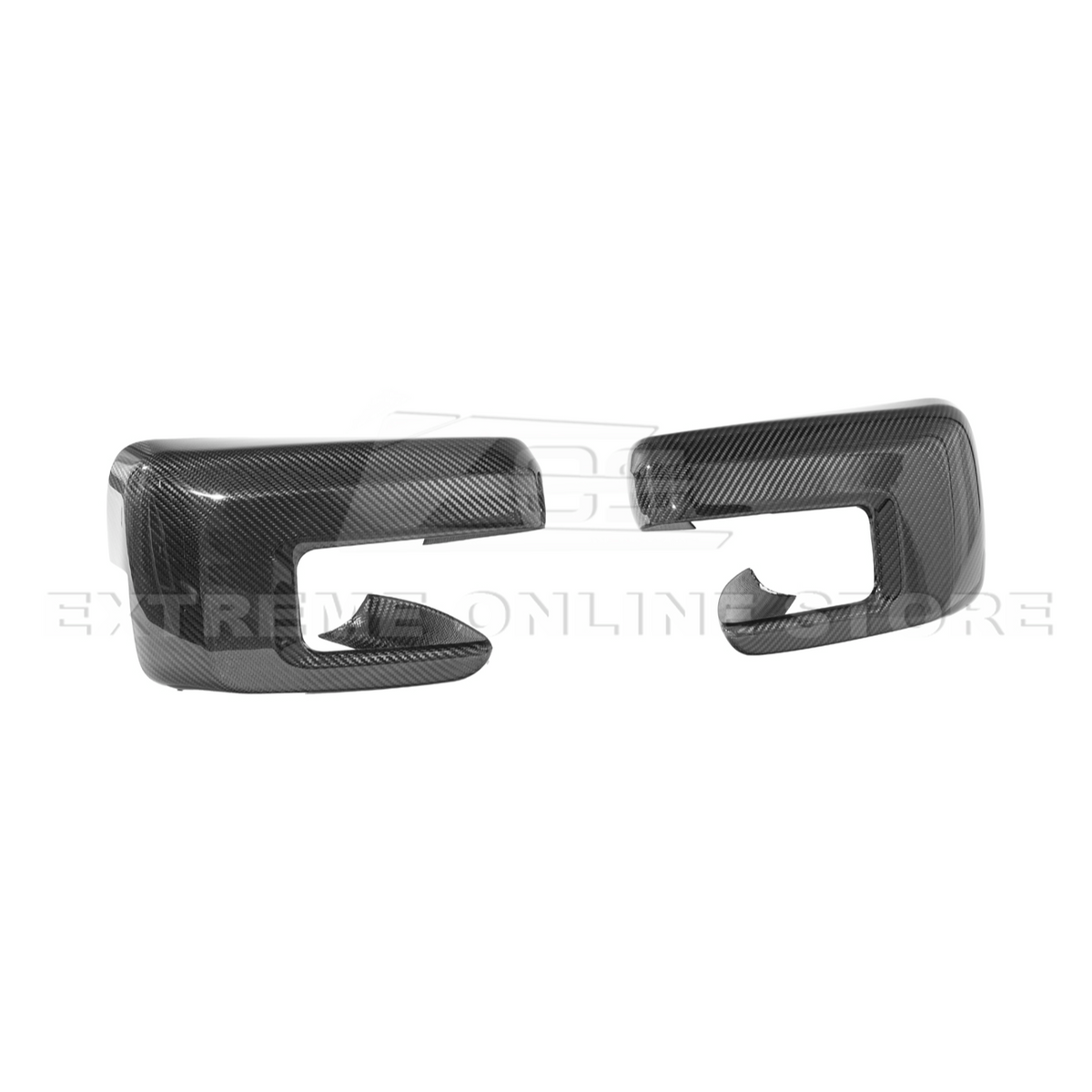 2021-Up Ford F-150 Carbon Fiber Side Mirror Cap Covers image 21