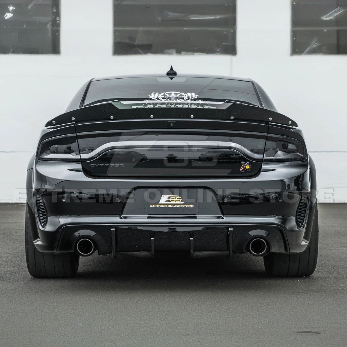 2020-Up Dodge Charger Rear Bumper Exhaust Diffuser image 28