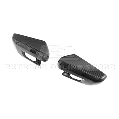 2021-Up Ford F-150 Carbon Fiber Side Mirror Cap Covers image 22