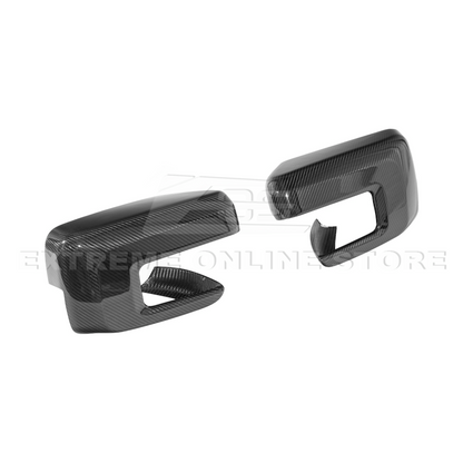 2021-Up Ford F-150 Carbon Fiber Side Mirror Cap Covers image 17