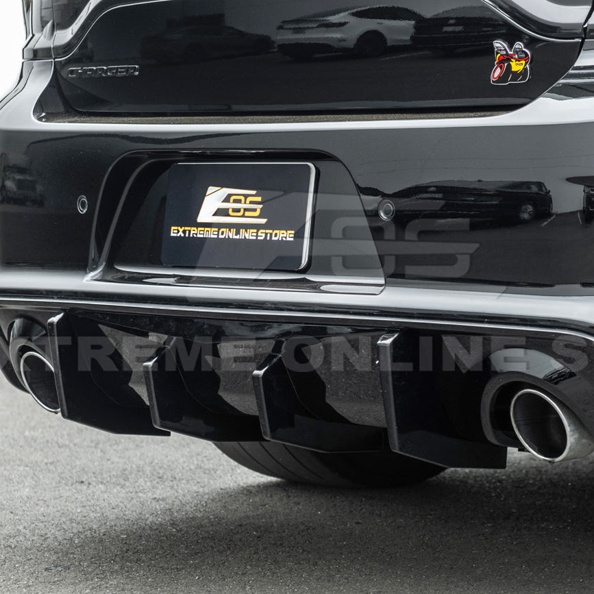 2020-Up Dodge Charger Rear Bumper Exhaust Diffuser image 34