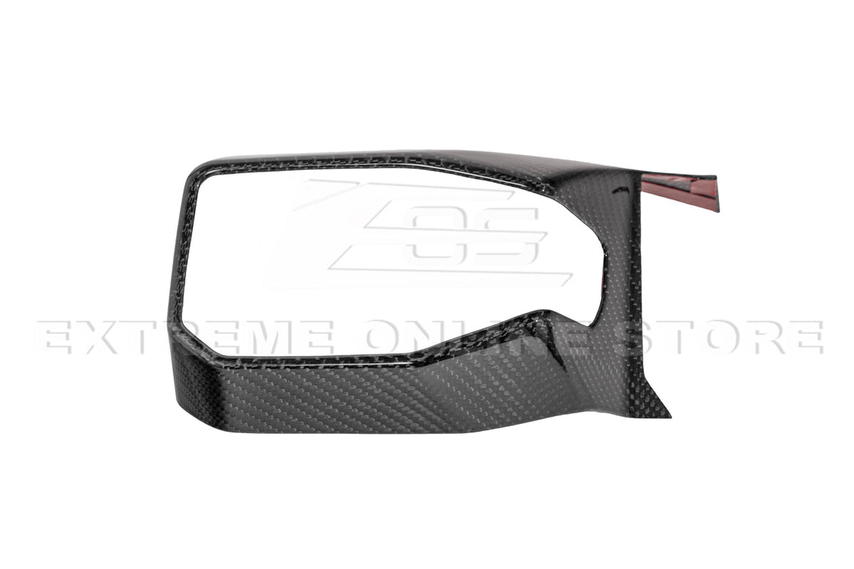 2024-Up Mustang DRY CARBON FIBER AC Outlet Trim Cover image 7